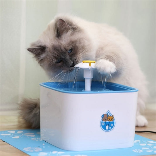automatic pet water dispenser auto refill drinking bowl UK Happy Furry