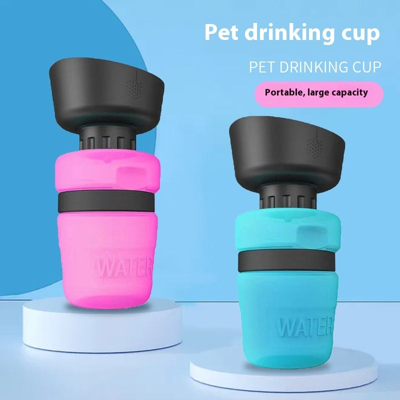 Pet Outdoor Foldable Bottle Dog Travel Water Bottle Dog Water Dispenser – Foldable outdoor travel water dispenser bottle for dogs