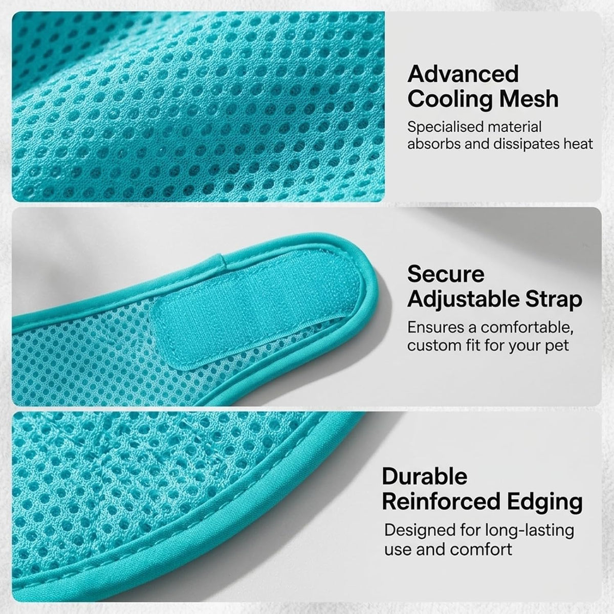 Dog Cooling Vest, Dog Cooling Bandana for Small and Medium Dogs, Heat Relief Cooling Scarf for Outdoor Activities, Adjustable Design for Comfortable Fit During Summer Walks and Hiking   | FREE SHIPPING