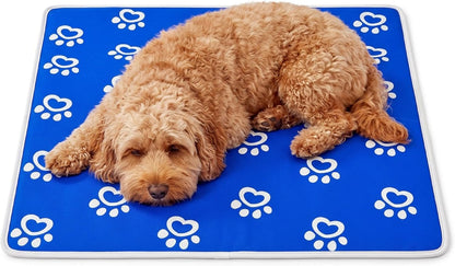 Dog Cooling Mat - Cooling Mat for Dogs - Pressure-activated Cool Gel Technology Cool Mat for Dogs - Dog Summer Essentials - Non Toxic (Upgraded Gel Pockets)   |FREE SHIPPING