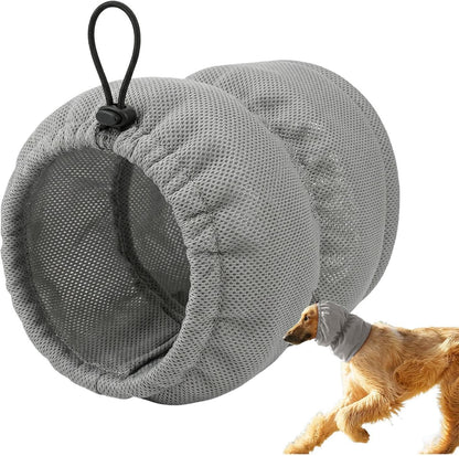 dog cooling bandana snood breathable elastic scarf summer S M L UK Happy Furry