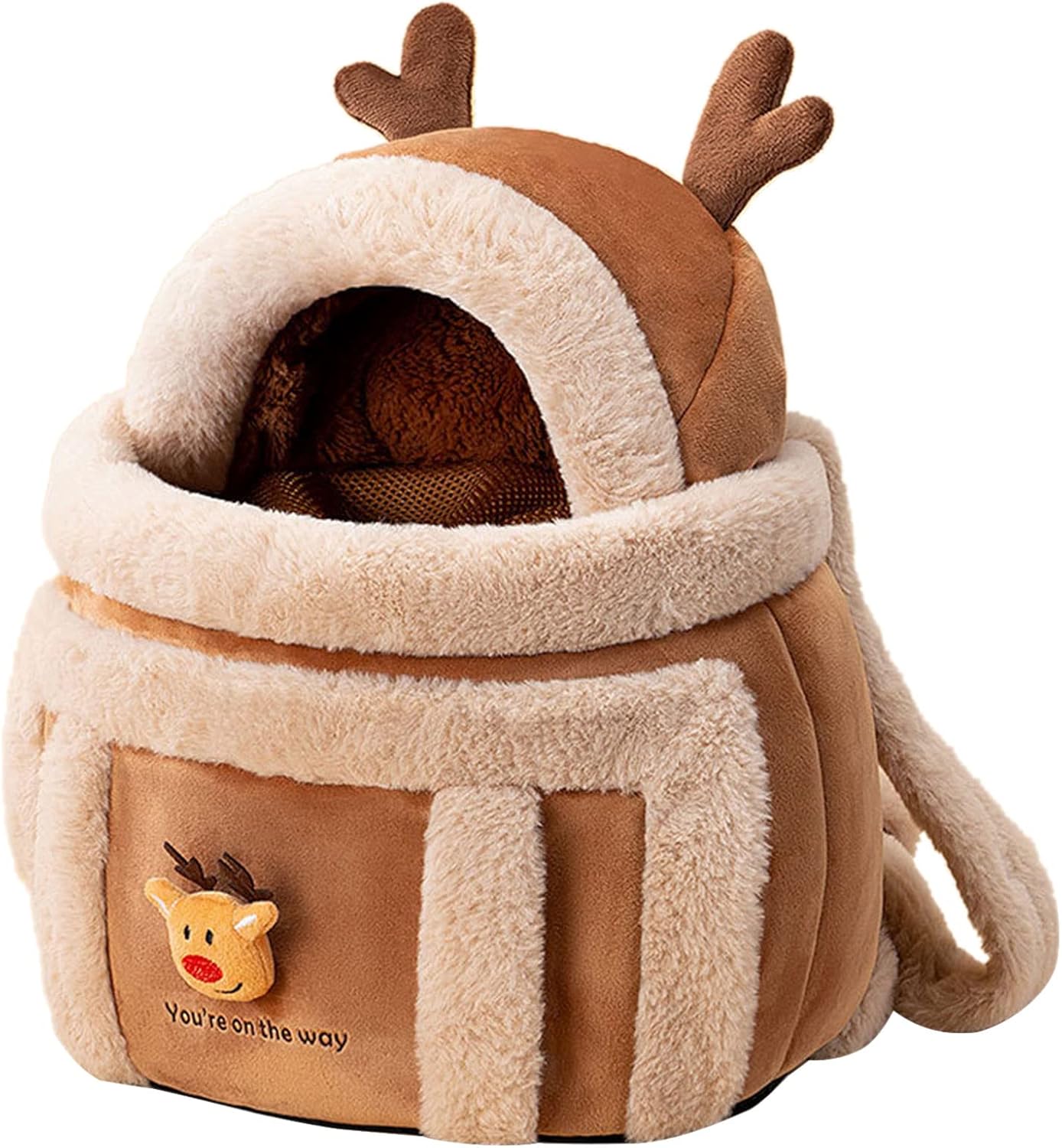 portable pet carrier outdoor breathable dog cat UK Happy Furry