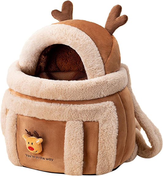 portable pet carrier outdoor breathable dog cat UK Happy Furry
