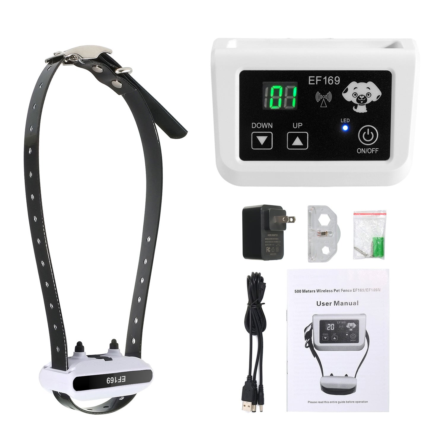 pet wireless electronic fence invisible boundary system UK Happy Furry