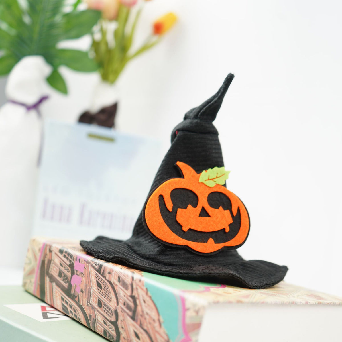 magic halloween creative transformation pet hat dog cat UK Happy Furry