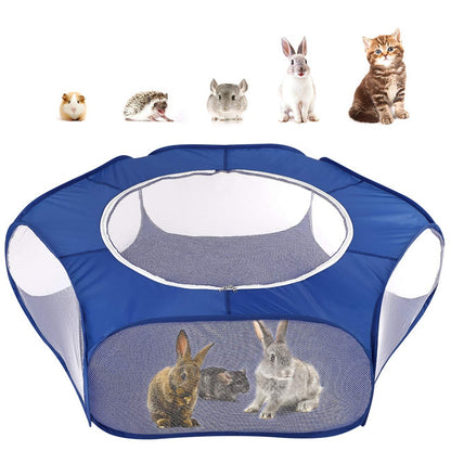 folding pet fence portable collapsible dog cat barrier UK Happy Furry