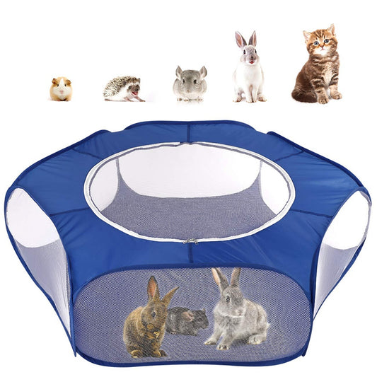 folding pet fence portable collapsible dog cat barrier UK Happy Furry