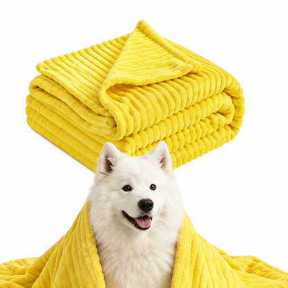  Yellow dog blanket For Dogs Comfortable Washable Furniture Protection Pet Blanket For Dog Crate For Animals Couch Sofa Bed