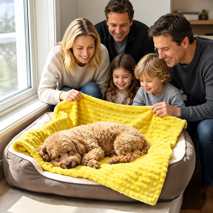  Yellow dog blanket For Dogs Comfortable Washable Furniture Protection Pet Blanket For Dog Crate For Animals Couch Sofa Bed