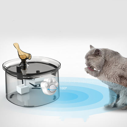 intelligent infrared sensor pet water dispenser smart auto UK Happy Furry