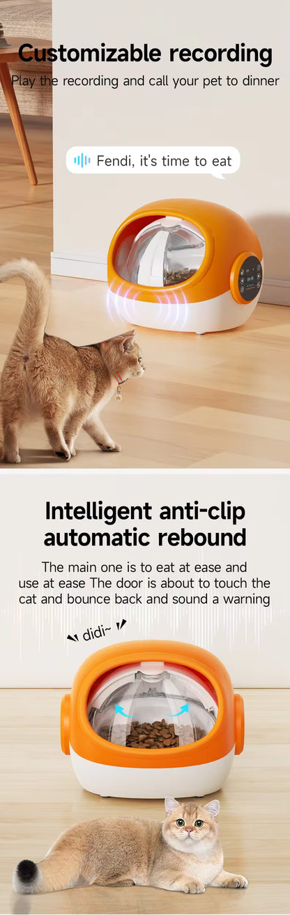 RFID automatic pet feeder