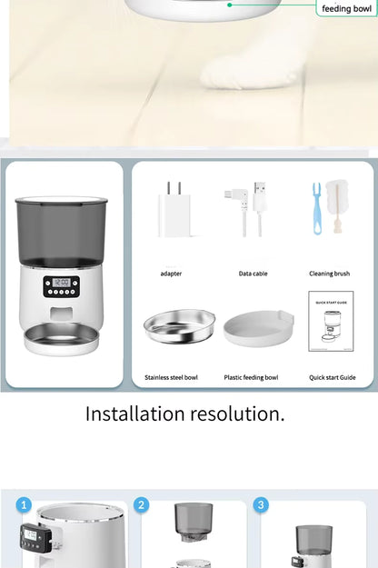 Automatic Pet Feeder (Button Version)