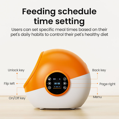 RFID automatic pet feeder