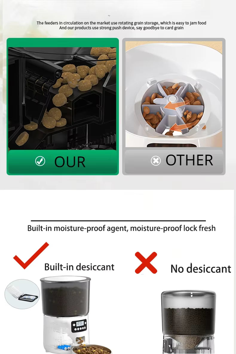 Automatic Pet Feeder (Button Version)