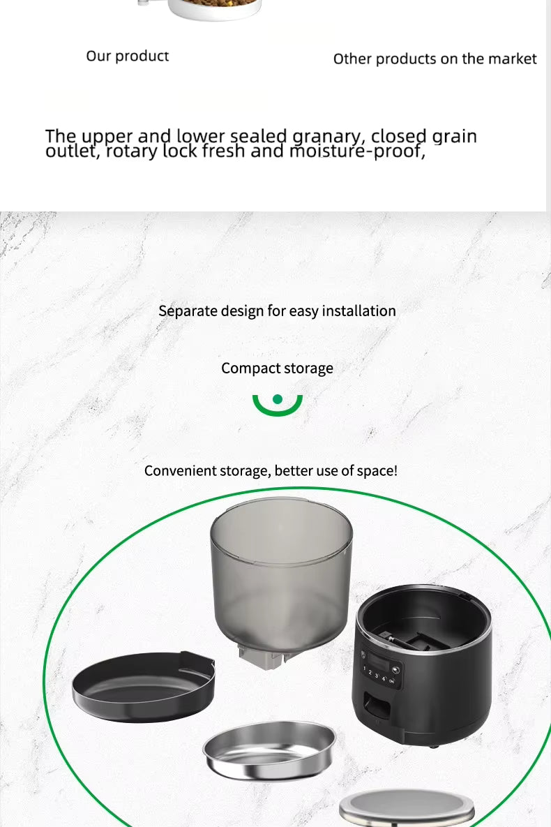 Automatic Pet Feeder (Button Version)