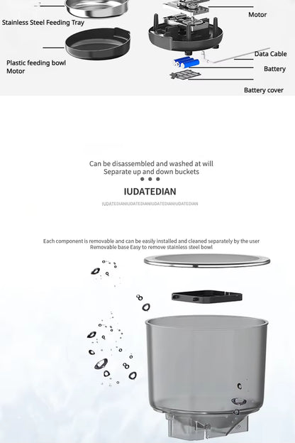 Automatic Pet Feeder (Button Version)