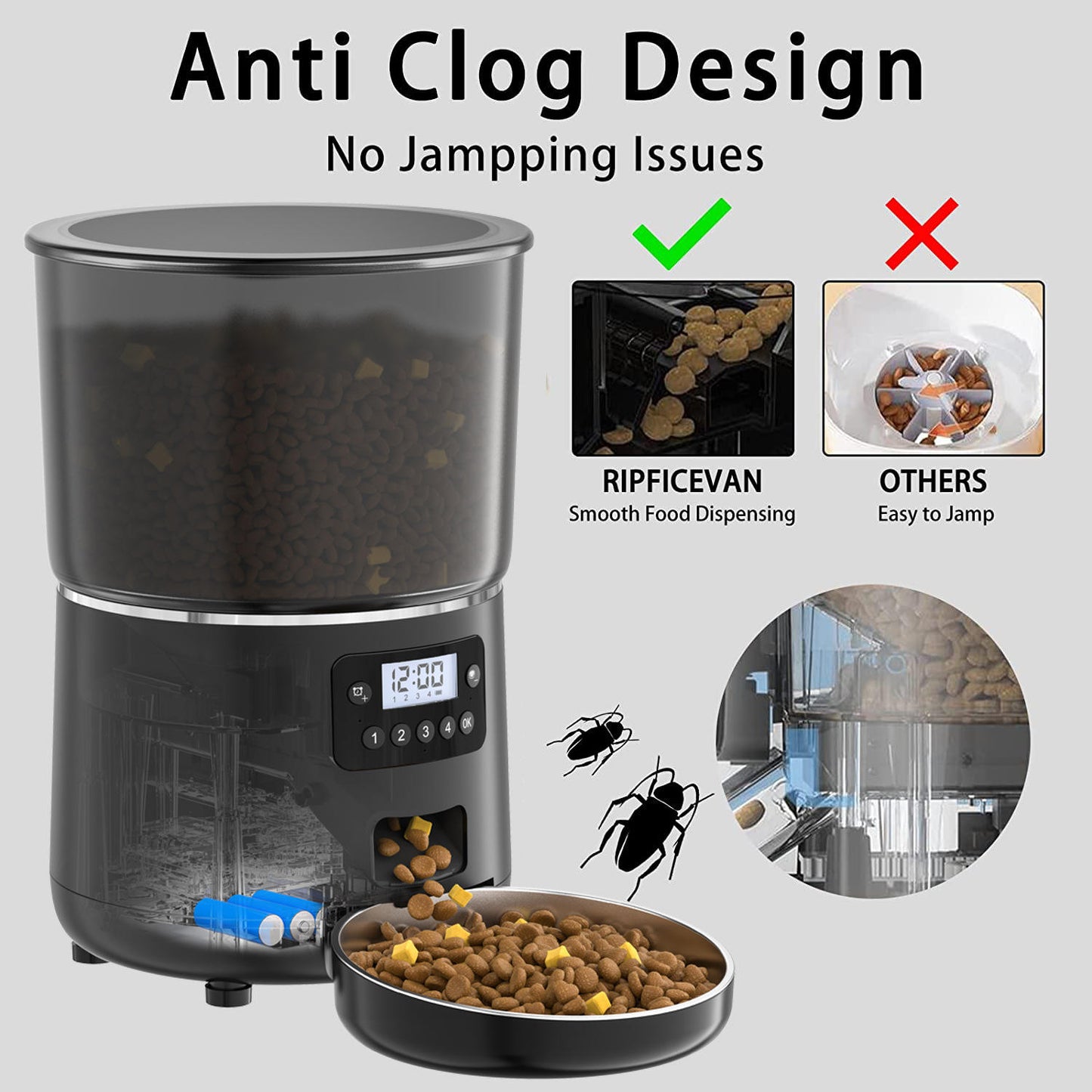 Automatic Pet Feeder (Button Version)