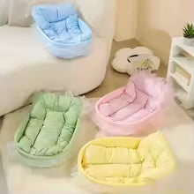 princess style pet bed non stick cushion mat four seasons universal UK Happy Furry