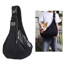 breathable sling carrier bag cat small dog outdoor go out accessories UK Happy Furry