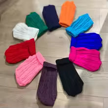 PACK OF 4 Dog Winter Clothes Knitted Pet Clothes For Small Medium Dogs Chihuahua Puppy Pet Sweater Yorkshire Pure Dog Sweater Ropa Perro