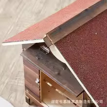 Solid Wood Outdoor Dog Kennel Wooden Large Hut Antiseptic Cat House Cage Dog House All Seasons Dog Villa