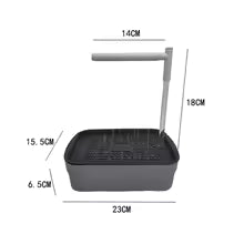 High Quality Automatic Parrot Bird Bath Tub USB Electric Pet Circulating Water Bathtub Bird Bathtub Shower Fountain Pet Supplies