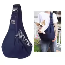 premium breathable pet sling carrier bag cat small dog outdoor carrying UK Happy Furry