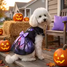 halloween pet princess skirt tutu dress small medium dog cat costume UK Happy Furry