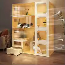 extra large free space transparent cat cage multifunctional outdoor UK Happy Furry