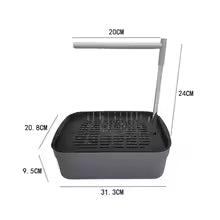 High Quality Automatic Parrot Bird Bath Tub USB Electric Pet Circulating Water Bathtub Bird Bathtub Shower Fountain Pet Supplies