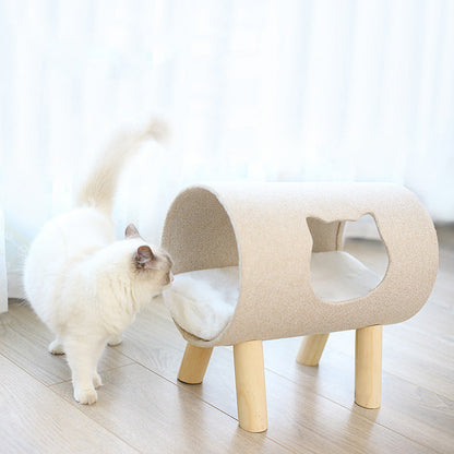cool house cat bed non closed net washable dog kennel UK Happy Furry