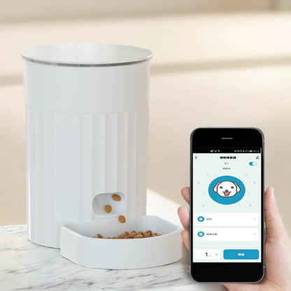 cat automatic pet feeder intelligence smart dispensing UK Happy Furry