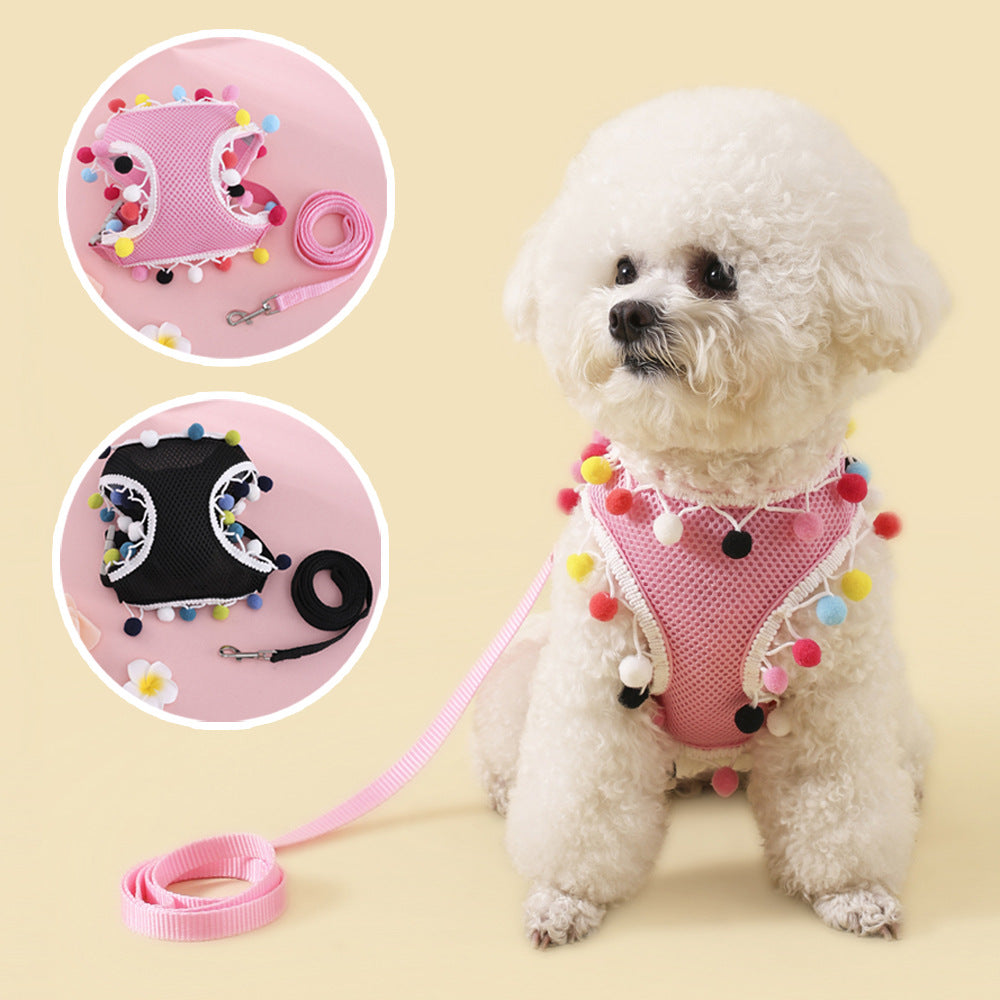 dog harness leash breathable vest style UK Happy Furry