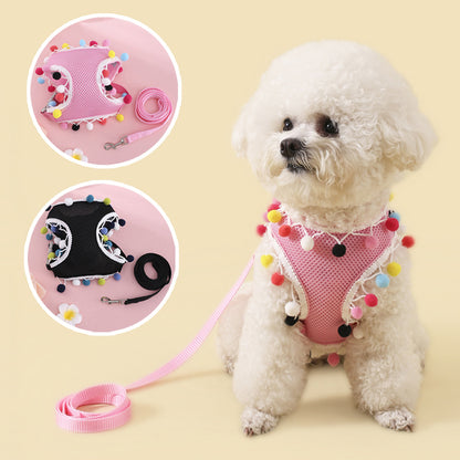 dog harness leash breathable vest style UK Happy Furry