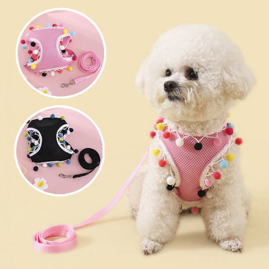 dog harness leash breathable vest style UK Happy Furry