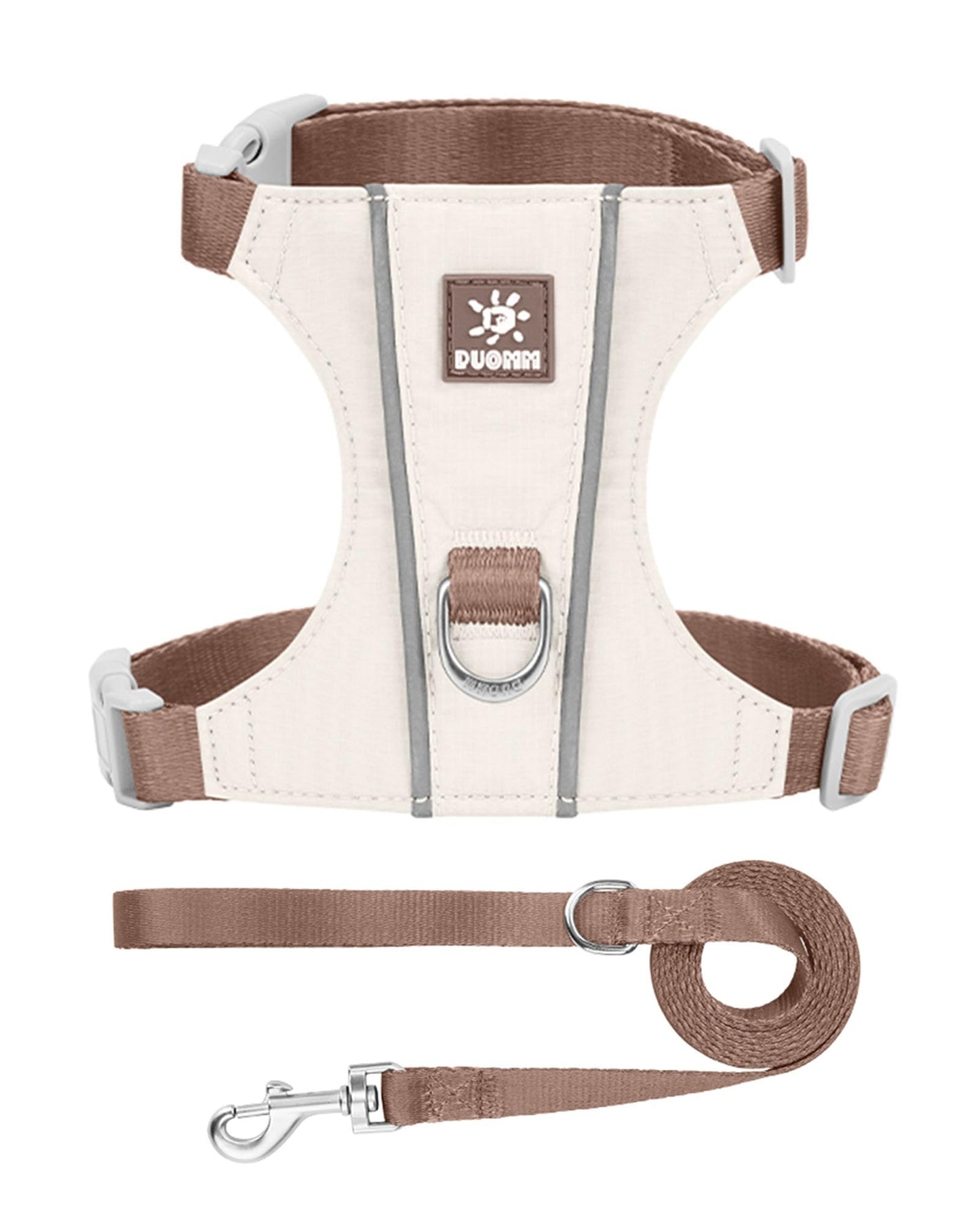 cat harness leash set reflective strips escape proof taffeta vest kitten UK Happy Furry