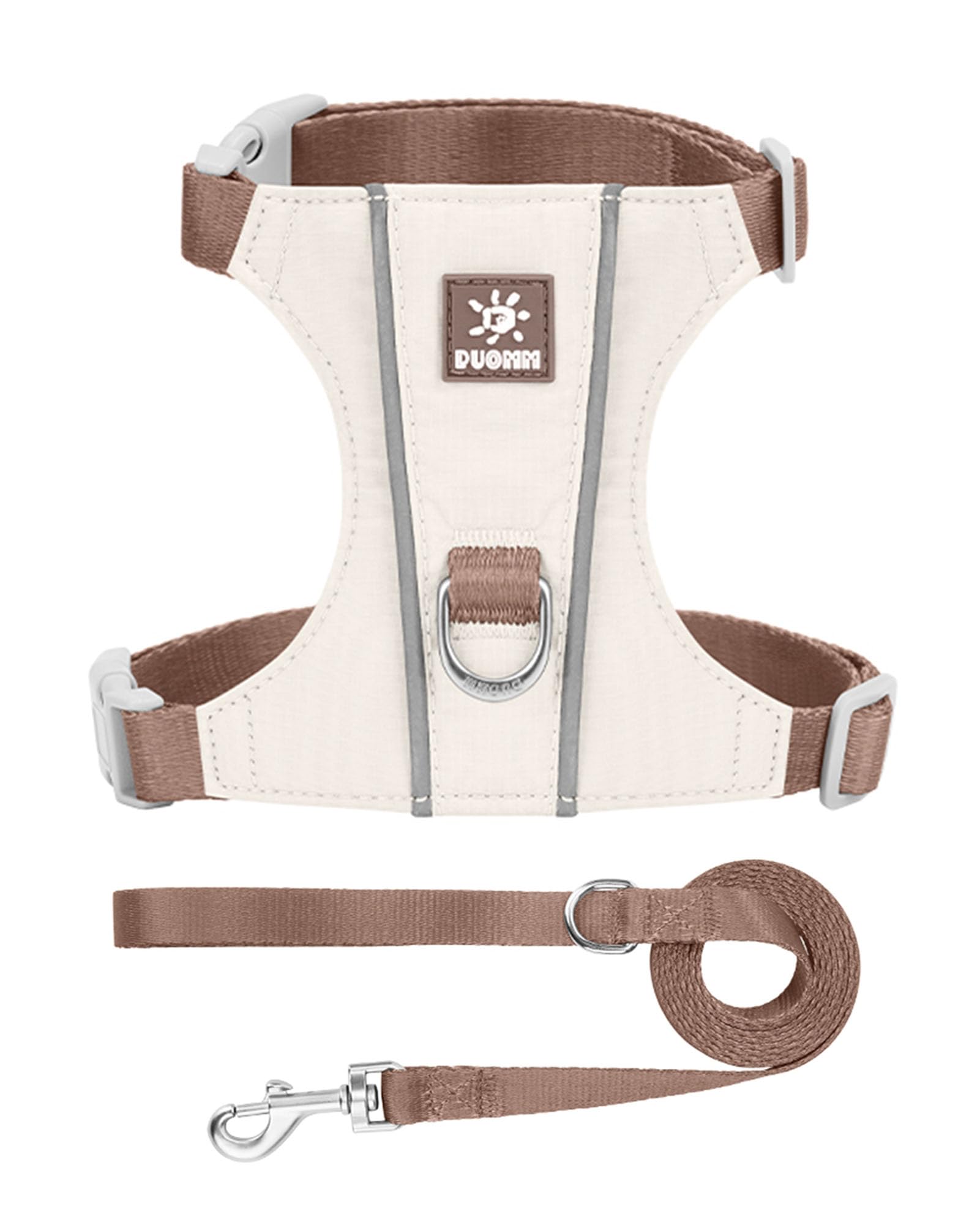 cat harness leash set reflective strips escape proof taffeta vest kitten UK Happy Furry