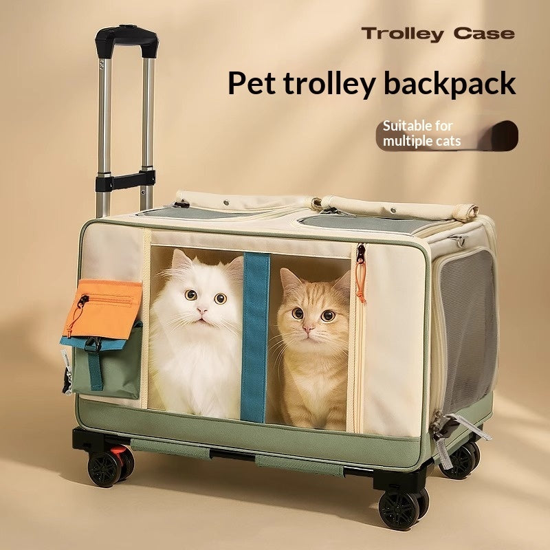 soft pet carrier lion design portable breathable bag safety zippers UK Happy Furry