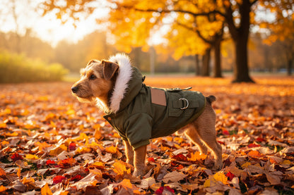 luxury padded coat small dogs premium winter jacket Happy Furry UK