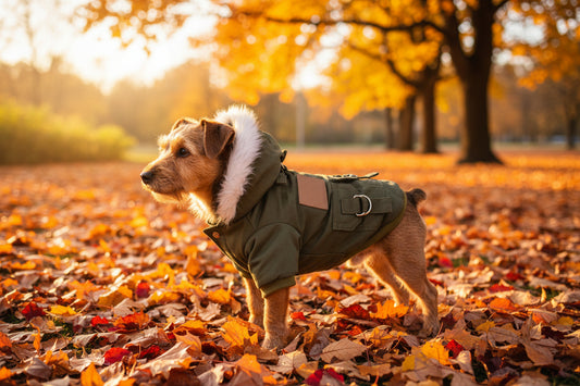 luxury padded coat small dogs premium winter jacket Happy Furry UK