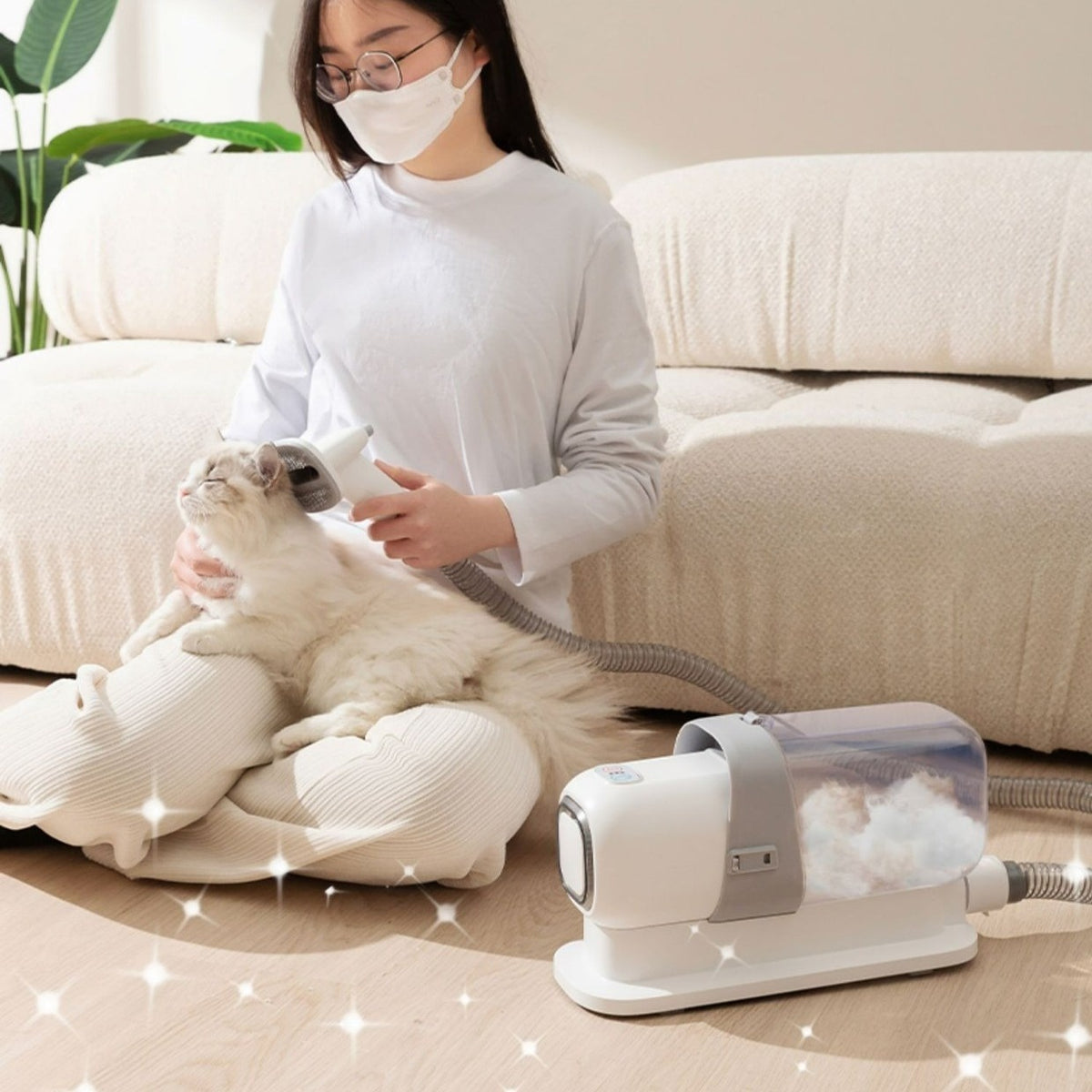 electric pet fur cleaner multifunctional sticky hair remover UK Happy Furry