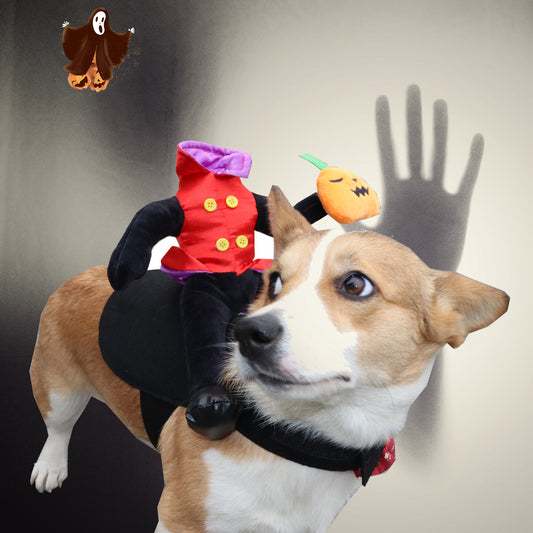 funny halloween dog clothes pet costume UK Happy Furry