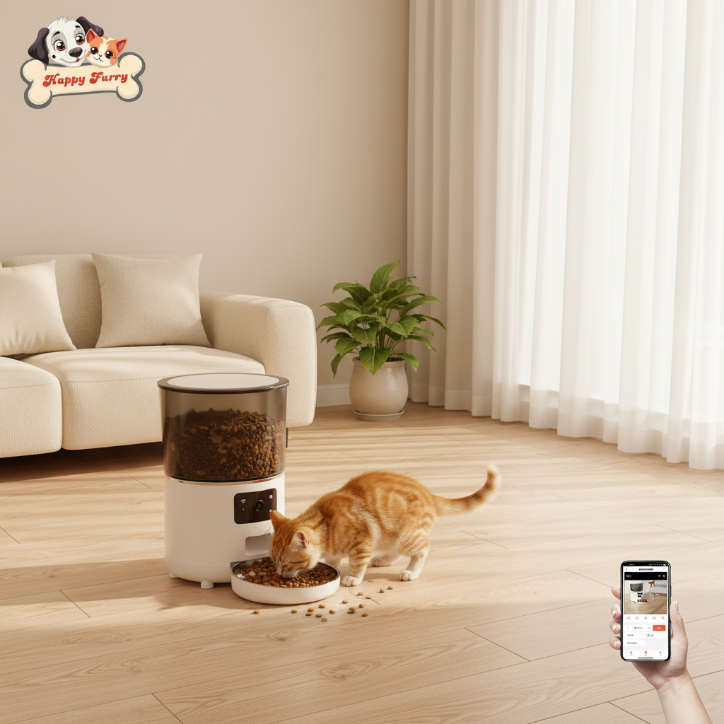 Automatic Pet Feeder (Camera Version)