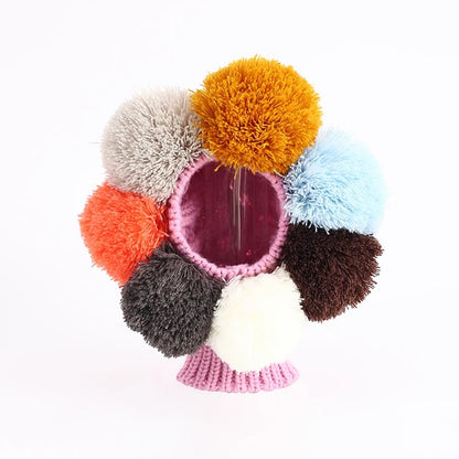 Italian Greyhound Hat Whipple Knitted Bead Cute Dog Winter Dog Hat