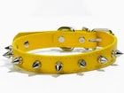 Spiked Studded Leather Dog Collar Rivets Pet Small Large Cat Pit Bull Adjustable   | FREE SHIPPING