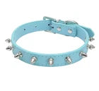 Spiked Studded Leather Dog Collar Rivets Pet Small Large Cat Pit Bull Adjustable   | FREE SHIPPING