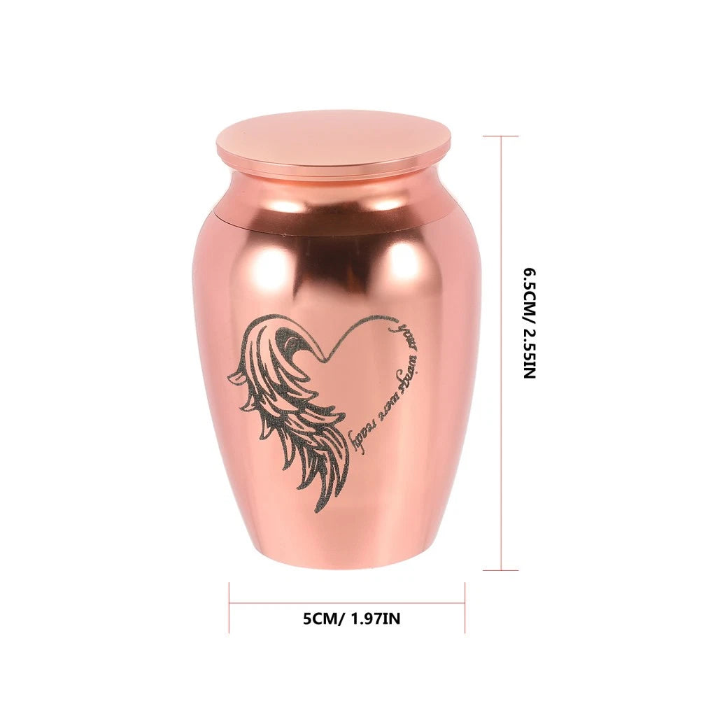 Dog Ashes Box Pet Urns for Cats Stainless Steel Cremation Memorial
