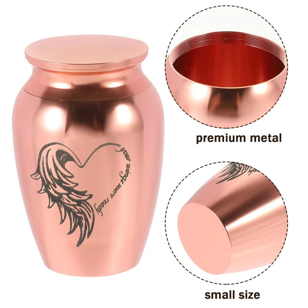 Dog Ashes Box Pet Urns for Cats Stainless Steel Cremation Memorial