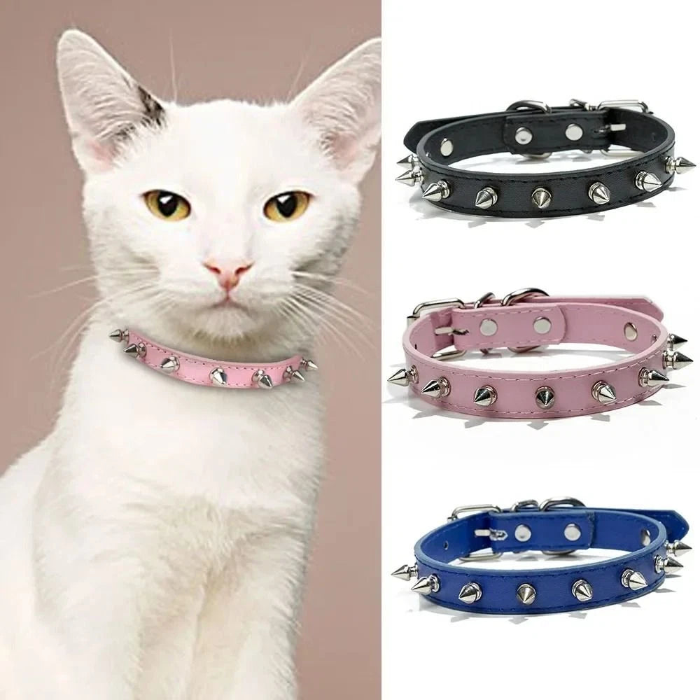 durable leather dog collar bone charm small large dogs UK Happy Furry