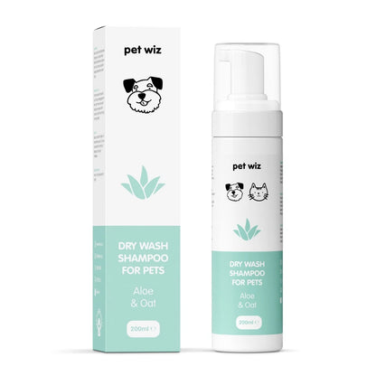 dry wash shampoo pets soothing deodorising UK Happy Furry